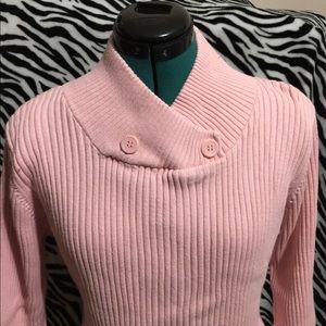 RELATIVELY.....100% cotton pink sweater